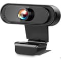1080P Webbkamera - Full HD - Brusreducerande mikrofon - USB Plug and Play - Kompatibel med Windows/Mac