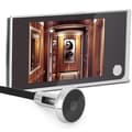 Digital dörrklocka med titthål - 3,5\" LCD - 120 grader - Zinklegering - Ultratunn