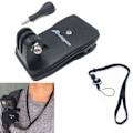 Miniatyrbilde 3 av 7: Go Pro Accessories 360-Degree Rotation Clip Mount For GoPro Hero 11 10 9 8 7 6 5