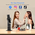Miniatyrbilde 5 av 8: Auto Sporing Telefon Holder 360° Rotasjon Bevegelse Sporing Mount Selfie Sporing Stativ