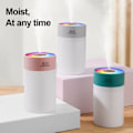 Miniatyrbilde 4 av 8: Lysende luftfukter husholdning skrivebord liten vann tilskudd spray luft fukting