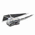 Miniatyrbillede 4 af 7: Star Wars 3D  Puzzle Blocks Bricks Wing Fighter Striker Empire Fighter Model Kits DIY Assemble Stylsaw
