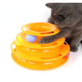 Miniatyrbild 2 av 5: 3 nivåer husdjur katt leksak träning nöjen tallrik interaktivt torn spår skiva