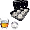 Miniatyrbild 1 av 6: Silikon Is Ball Maker Large 3D Big Round Sphere High Balls Ice Shape Cube Mould Tray