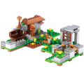 Miniatyrbild 2 av 10: The Villages Hus Pigs Alex Zombie Action Building Blocks Classic Modell Sets Bricks Barn Kits