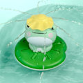 Miniatyrbillede 6 af 8: Bad Legetøj Elektrisk Spray Vand Flydende Rotation Frø Sprinkler Bruser Spil For Børn