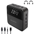Pikkukuva 1 / 6: 2 in 1 Langaton BT 5.0 Musiikki ääni lähetin vastaanotin sovitin mini 3.5mm aux aptX HD Low latency optical auto adapteri