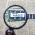 Miniatyrbillede 4 af 7: Mini Magnifier 8x Foldbar Pocket Magnifier Portable