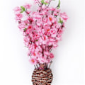 Miniatyrbillede 6 af 6: Fersken blomst simulering blomster kunstig blomst bryllup kirsebær blossom falsk blomst