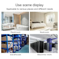 Miniatyrbilde 6 av 6: WiFi Vann Sensor Tuya Lekkasje Detektor Lyd Alarm Lekkasje flom Alarm Overflow APP Kontroll Smart Hjem Sikkerhet Alarm