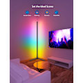 Miniatyrbillede 7 af 7: Smart RGB Dream Farve Gulv Lampe med Musik Sync Moderne 16 Million Farve Skiftende Stående Stemning Lys