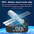 Miniatyrbilde 6 av 7: Høy kvalitet Universal Digital GPS Speedometer HD LCD Projeksjon På Glass Bil Speed Meter Vindskjerm Projektor