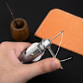 Miniatyrbilde 3 av 7: Skinn Søm Syl Tråd Sett Speedy Stitcher Hånd Sying Machine Tools Set