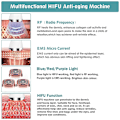 Miniatyrbillede 3 af 7: Mini HIFU Maskine Ultralyd Maskine RF Fadiofrecuencia EMS Microcurrent Lift Firm Opstramning Hud Rynke Hudpleje