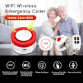 Miniatyrbild 2 av 7: WiFi Panik Knapp för Äldre Senior Nödläge Höst Alert Enheter SOS Life Larm Vårdgivare Pagerare