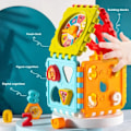 Miniatyrbilde 4 av 7: Gutter Jenter Shape Matching Nummer Sorter Spill Baby Montessori Pedagogisk Leker