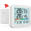 Miniatyrbillede 1 af 6: LCD Digital Termometer Hygrometer Indendørs Udendørs Temperatur Fugtighed Måler Temperatur Og Fugtighedssensor