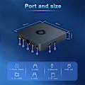 Miniatyrbillede 5 af 7: Smart ATV Box Android 10 Allwinner H313 2GB 16GB Dual 2G 5G Wifi BT5.2 4K Media Player Android Set Top Box