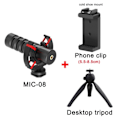 Pikkukuva 6 / 9: Ammattilainen DSLR kamera mikrofoni haulikko mikrofoni kardioidi anturi