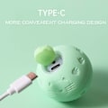 Miniatyrbillede 7 af 7: Crazy Ball Interactive Kat Legetøj Selvbevægende Kitting Hoppe Ball Legetøj Vibration Sensor Katte Spil Legetøj