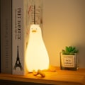 Miniatyrbillede 5 af 7: And Natlamper Led Nat Lys Ælling Genopladelig Lampe USB Tegnefilm Silicone