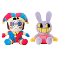 Miniatyrbillede 4 af 7: Digital Circus Plush Legetøj Blødt Fyldet Animation CIRCUS Plushie Dukke Jule Gaver