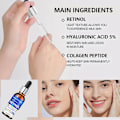 Miniatyrbild 3 av 7: Retinol Kräm Serum Kombinationsset för Ansiktsvård Återfuktar
