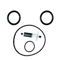 Miniatyrbilde 7 av 7: Coleman Vann Pumpe Tetning Rebuild Kit Med Impeller