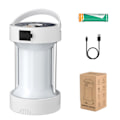 Miniatyrbilde 2 av 5: Camping utstyr Lantern Utendørs Solar Nød Lys Multifunksjonelt Telt Lys