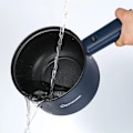 Miniatyrbilde 5 av 6: Mini Elektrisk Komfyr Multifunksjons Alt-i-ett Kryte Dobbeltlag Husholdning Nuddel Komfyr Non-Stick