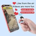 Miniatyrbilde 4 av 7: Trådløs Bluetooth Mobil Selfie Lazy Artifac Tiktok Fjernkontroll Ring Mobil Telefon Bluetooth Kontroller  For Xiaomi Apple