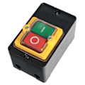 Miniatyrbild 1 av 6: Vattentät Push Knapp Switch ON/OFF Switch Mekanisk Utrustning Kontrollör