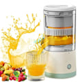 Miniatyrbillede 1 af 7: Bærbar USB Orange Juicer Genopladelig Multifunktionel Husholdnings Juice Maskine Mini Juicer Cup
