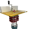 Miniatyrbilde 1 av 6: Ruter løft sett aluminium fres plate for 65mm diameter motorer