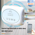 Pikkukuva 2 / 9: WiFi Smart Garden Kastelu Ohjain Kasvi Automaatti Tippaus Kastelu Järjestelmä Ketti Mobiili Puhelin Ohjaus kastelu Ajastin laite