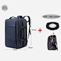 Miniatyrbilde 3 av 5: Laptop ryggsekk Stor Vanntett Skole ryggsekker USB Lading Herre Business Reise bag
