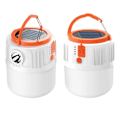Pikkukuva 1 / 9: aurinko LED Camping Light USB Ladattava polttimo ulkokäyttöön teltta lamppu