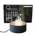 Miniatyrbild 1 av 6: Creative LED Note Board Natt Light USB Rewritable Message Board