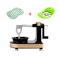 Miniatyrbilde 3 av 9: Håndsveivd Multifunksjonell Eple Peeler Machine Home Fruit Peeler Med Eple Slicer Corer Cutter