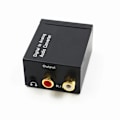 Miniatyrbillede 6 af 7: Audio Konverter Koaksial Optisk Fiber Toslink Digital til Jack 3,5 mm Analog