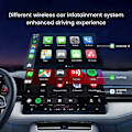 Miniatyrbillede 3 af 7: Android 13 Tv Box LED 8+128GB CarPlay Trådløs Android Auto Trådløs Adapter