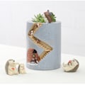 Miniatyrbillede 1 af 6: Kreativ Landlig Have harpiks blomster krukker