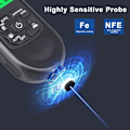 Miniatyrbillede 5 af 6: Elektroplade metal coating tykkelse tester  bil maling coating tykkelse måler