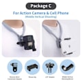 Miniatyrbillede 7 af 10: Hals Hold Mount for GoPro Hero 11 10 9 8 7 6 5 Insta360 DJI Osmo Action2 Samsung Smartphone  Magnetic GoPro Tilbehør
