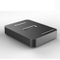 Miniatyrbilde 1 av 7: Dual bay SSD m.2 case usb 3.1 PCIe NVME with M Key/B&M Key SSD enclosure Solid Disk case ssd docking station