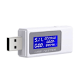 Miniatyrbild 1 av 4: DC4-30V El ström USB kapacitet spänning testare ström mätare monitor voltmeter amperemeter