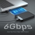 Miniatyrbild 6 av 6: 2,5 tum USB3.0 Hårddisk väska extern hd väska kapsling usb till sata hårddisk box ficka