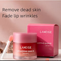 Miniatyrbillede 2 af 3: 20g Fugtgivende Nat Søvn Exfoliator Vedligeholdelse Læbe Gloss Bleach Creme Nærende Jordbær Læbe pleje