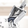 Miniatyrbillede 4 af 10: X-type flad gulv moppe med udskift klud hoveder 360 grader klem moppe