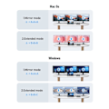 Miniatyrbild 3 av 7: USB C Hub Gigabit Dockning Station VGA USB Typ C Hub